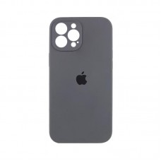 Чехол накладка Silicone Case Full Camera Protection для iPhone 13 Pro Max- midnight