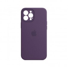 Чехол накладка Silicone Case Full Camera Protection для iPhone 13 Pro Max- grape