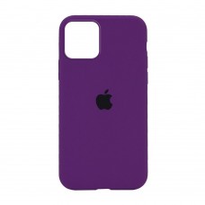 Чехол накладка Silicone Case Full для iPhone 12 Mini- dark purple