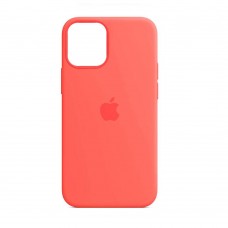 Чехол накладка Silicone Case Full для iPhone 12 Mini- citric
