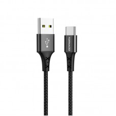 Кабель Tornado TX16 USB – Type-C (3A/1м)- черный