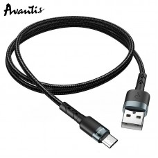 Кабель Avantis AC-46m USB – Micro- черный