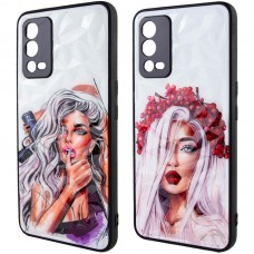TPU+PC чохол Prisma Ladies для Oppo A55 4G