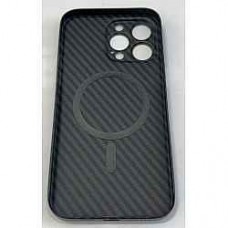 Чохол Carbon With MagSafe for Apple iPhone 14 ProMax