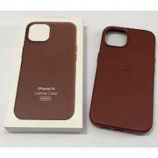 Чохол Leather Case Apple Iphone 14  MagSafe
