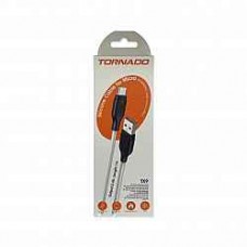 USB Cable TORNADO TX9 Silicone  Micro 2.4A/1m